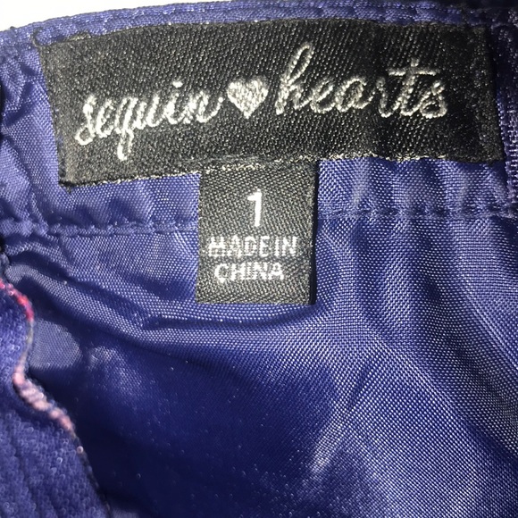 Homecoming 2-piece dress Size 1 - Picture 4 of 4